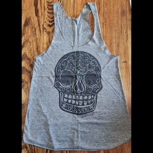 Rogue skull tank top